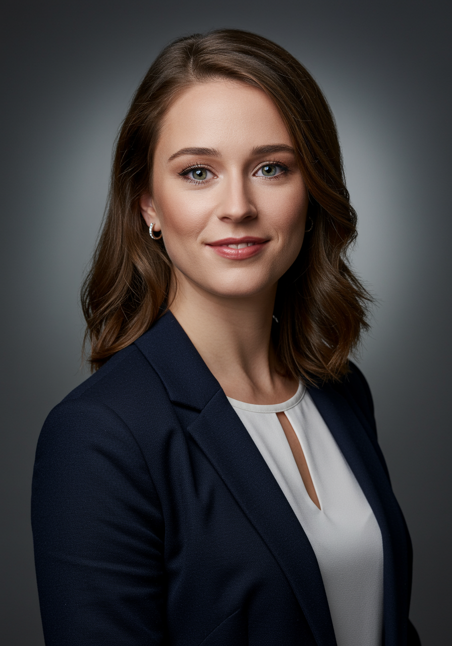 Professional headshot result